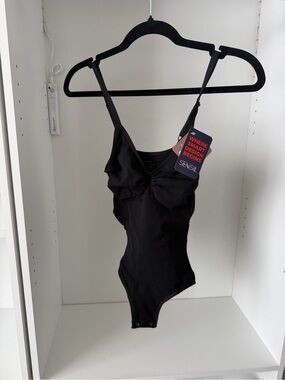 Sensil Black Shapewear Bodysuit XL/XXL New With Tags